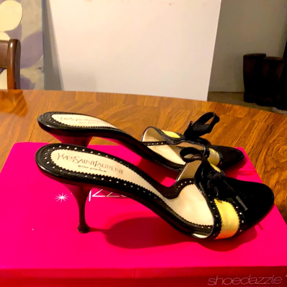 Yves Saint Laurent kitten heels